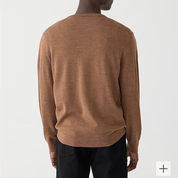 J. Crew Merino wool V-neck sweater Men’s XL - Picture 3 of 11